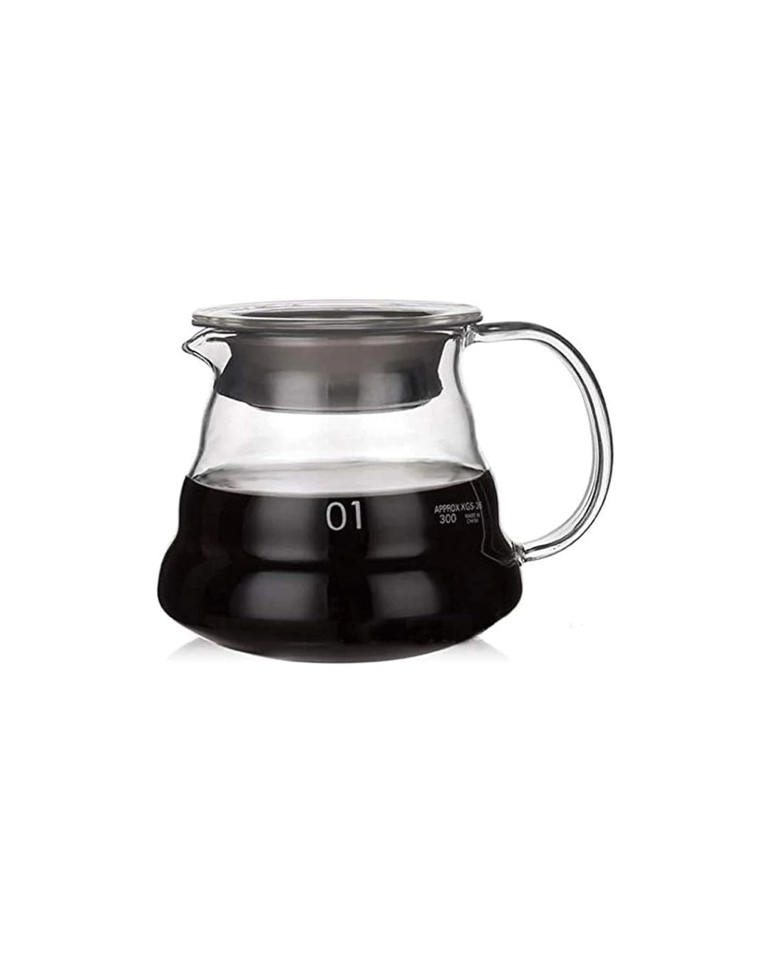 600ml إبريق قهوة زجاجي